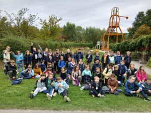 Les CMs au parc Mosaic  : sport et biodiversité !
